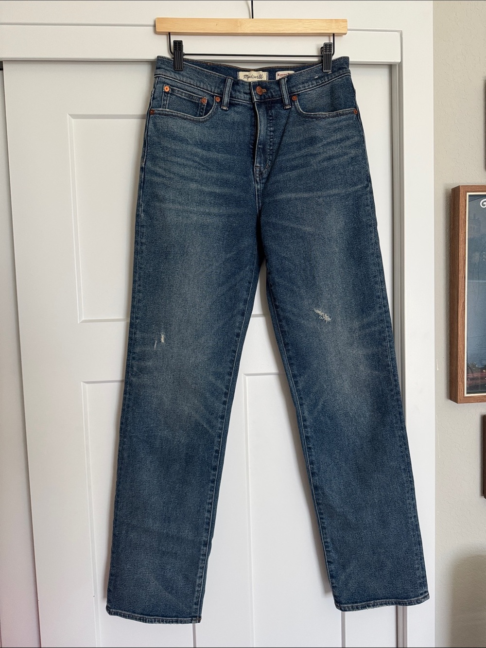 NWOT Madewell The Rail Straight Jeans